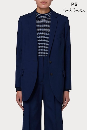 PS Paul Smirth Dark Blue Tailored Blazer (AV8986) | £530