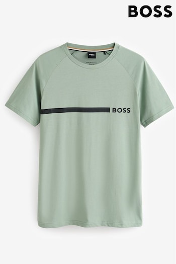 BOSS Green Logo Print T-Shirt (AV9186) | £49