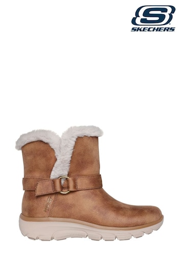 Skechers Chestnut Brown Relaxed Fit Slipins Easy Going Dreamers Move Boots (AW0216) | £89