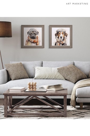 Art Marketing Multi Ollie Dog Wall Art (AW0470) | £32