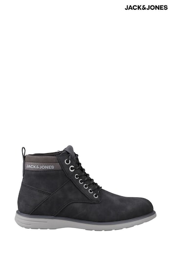 JACK & JONES Black Denver Combo Boots (AW0694) | £60