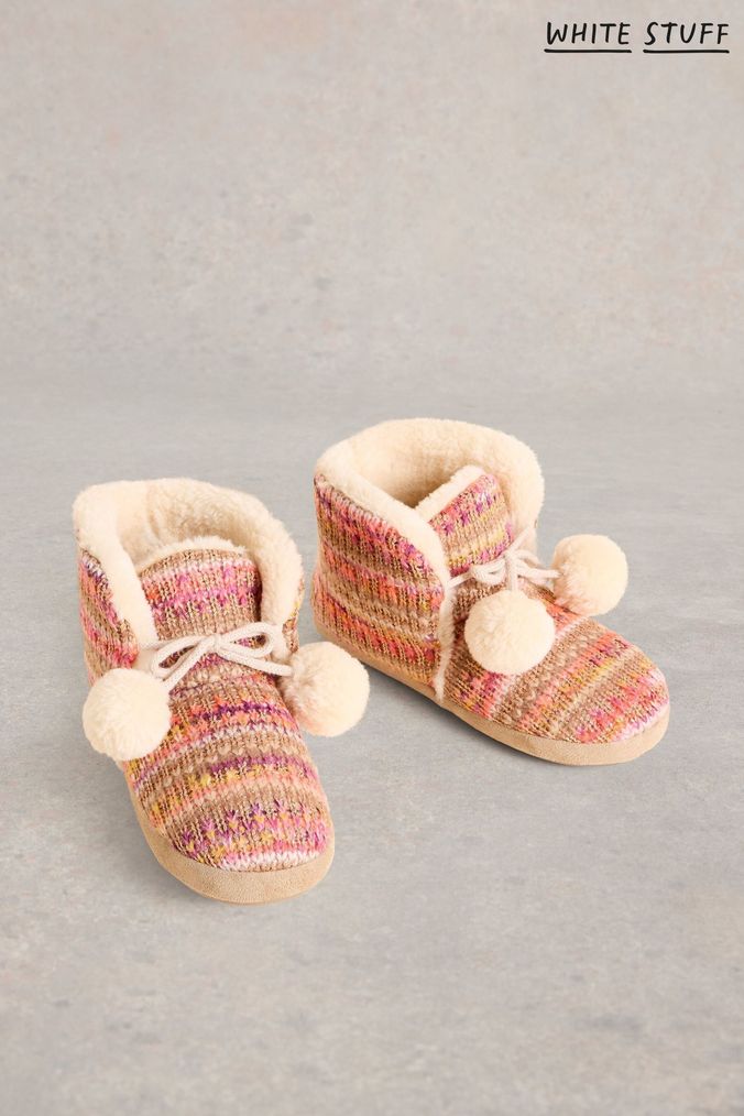 White stuff slipper boots 2025