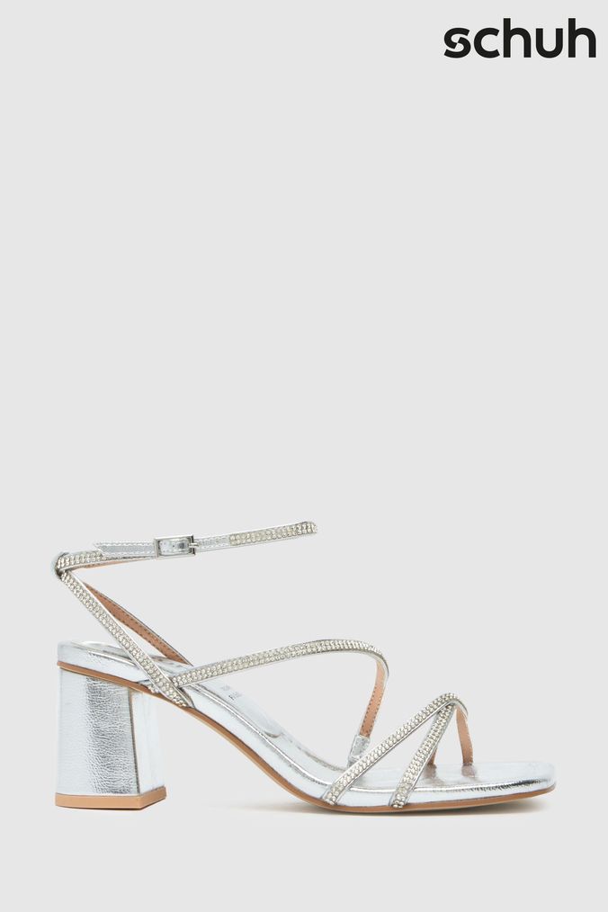 Buy Women s Schuh Partywear Block Heel Online AyurvedicpointcongressShops