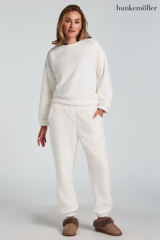 Women s White Joggers White Jogging Bottoms Next UK