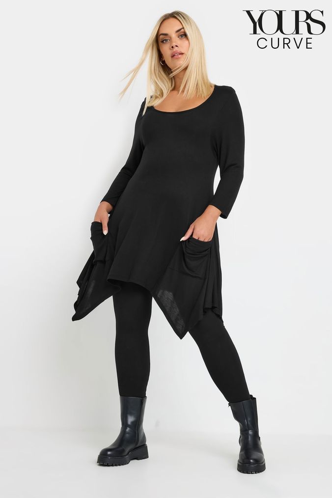 Plus size tunics to wear with leggings clearance