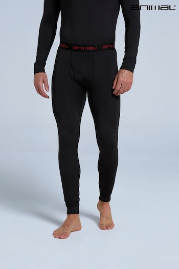 Animal Black Mens Off Piste Recycled Thermal Leggings (AW1291) | £28