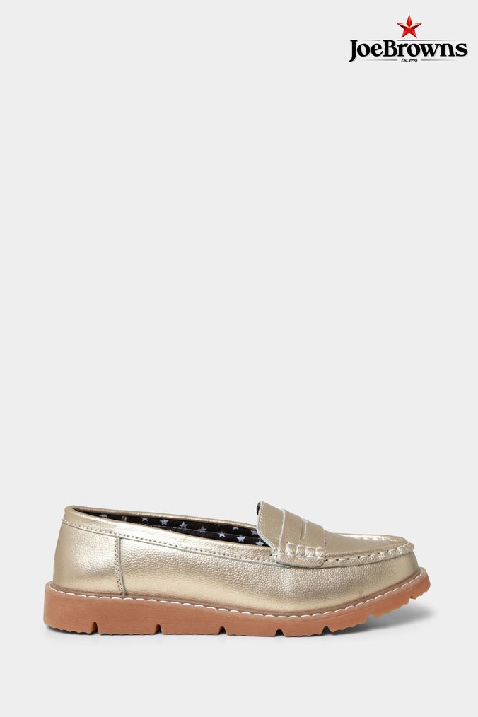 Metallic loafers uk hot sale