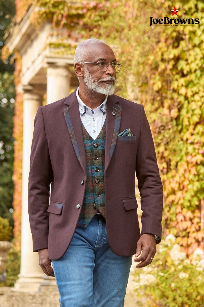 Red sports jacket mens top