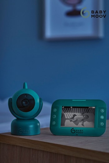 Babymoov Green Yoo Twist 360° Motorised 3.5" Baby Video Monitor (AW3791) | £130