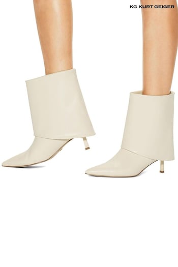 KG Kurt Geiger Cream Fierce Boots (AW4765) | £139