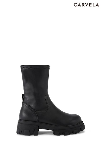 Carvela Explorer Sock Black Boots (AW4821) | £109