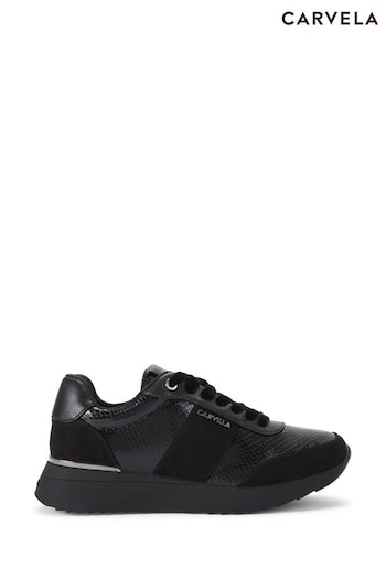 Carvela Fleet Black Trainers (AW4823) | £99