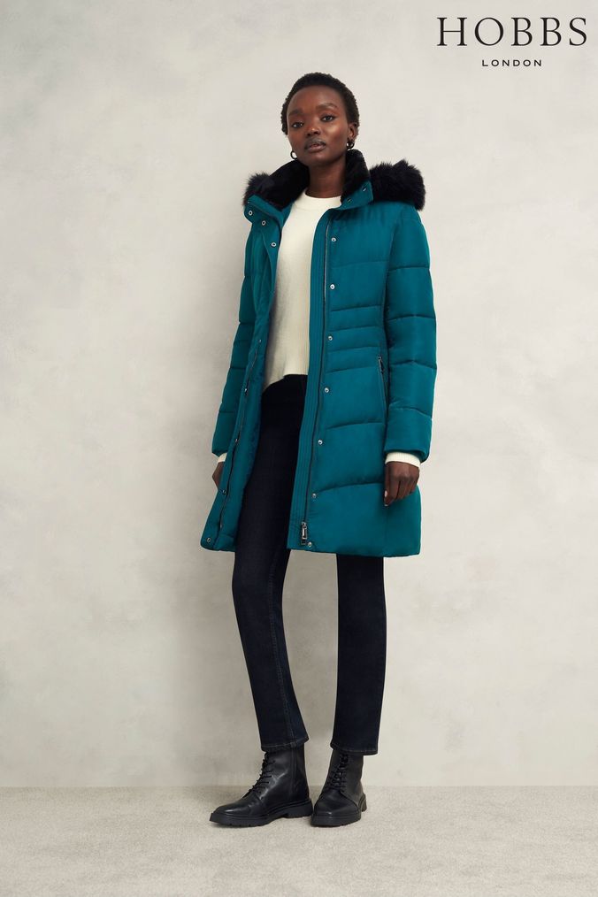 Buy Women s Jackets Green Hobbs Coatsandjackets Online Next UK