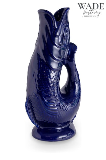 Wade Cobalt Blue Small Original Gurgle Fish Jug (AW7440) | £35