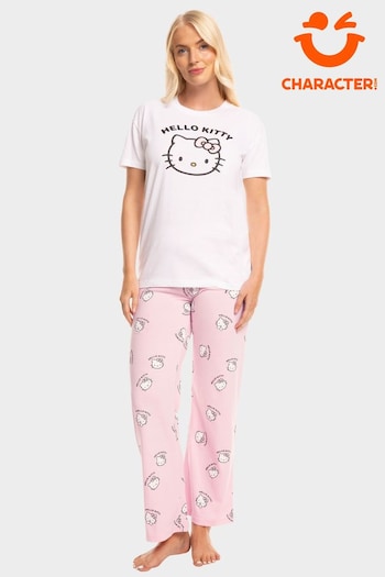 Character White Hello Kitty Short Sleeve Pyjamas (AW8163) | £25