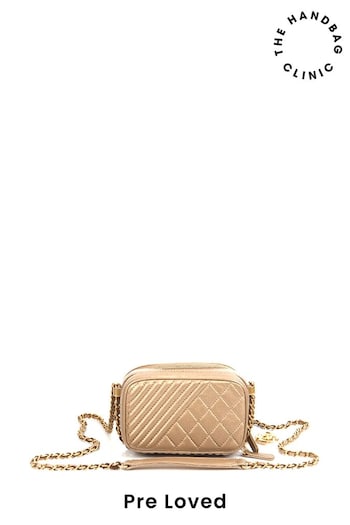 CHANEL Metallic Camera Bag Calfskin Leather Handbag (AW9993) | £2,425