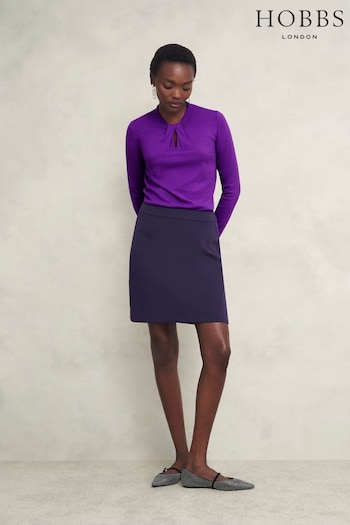 Hobbs Purple Effie Jumper (AY0750) | £69