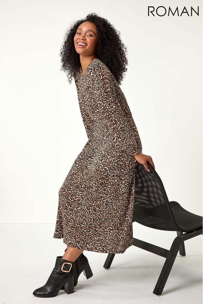 Leopard dresses online top