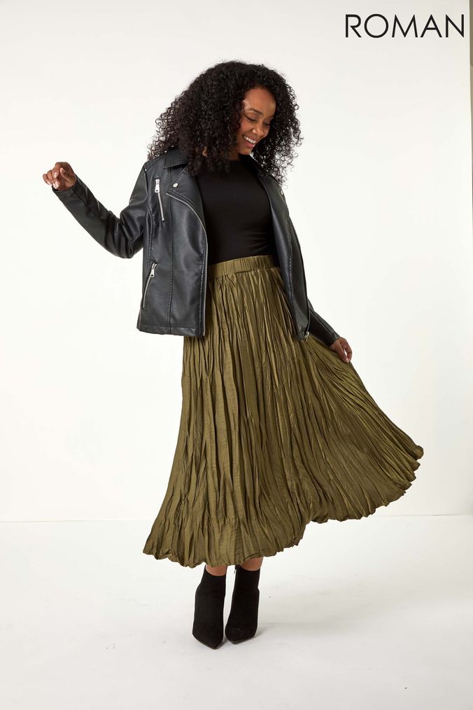 Buy Women s Midi Pleated Skirts Online Next UK