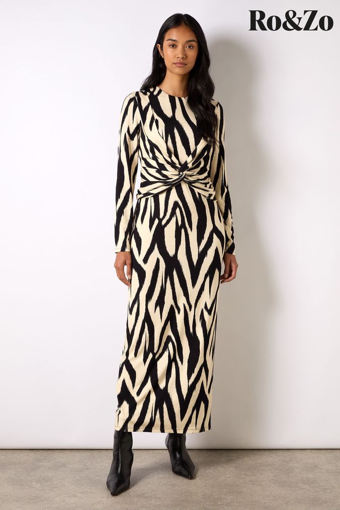 Buy Women s Ro Zo Animal Print Dresses Online Next UK