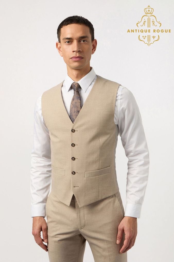 Waistcoat gold colour on sale