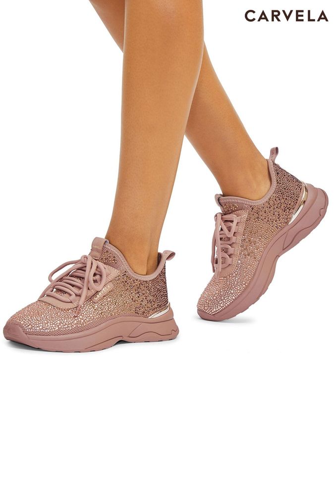 Buy Women s Trainers Pink Carvela Footwear Online Next UK