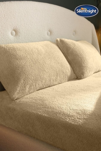 Silentnight Natural Teddy Fleece Fitted Sheet (AY4638) | £15 - £22