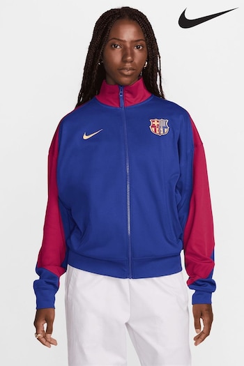 Nike Blue Womens Barcelona Anthem Jacket (AY5288) | £80