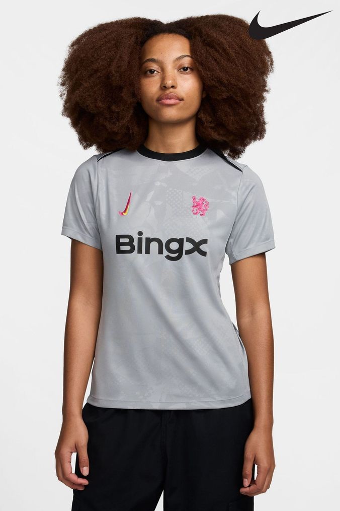 Womens grey nike top outlet