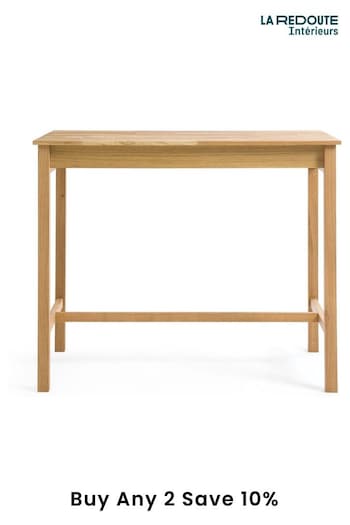 La Redoute Intérieurs Oak Adelita 4 Seater High Bar Table (AY6969) | £625