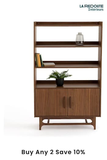 La Redoute Intérieurs Walnut Larsen Vintage Walnut Bookcase (AY6985) | £1,400