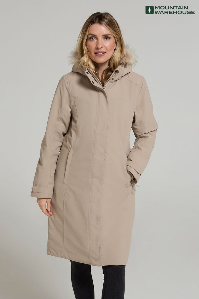 Warehouse cream coat on sale