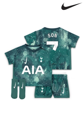 Nike Green Tottenham Hotspur Third Stadium Mini Kit Shirt 2024-25 (AY7505) | £65