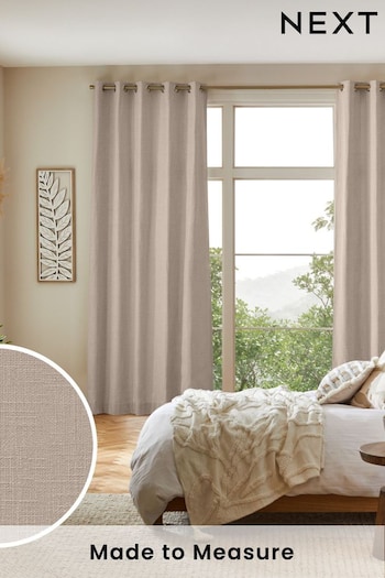 Mouse Natural Nikki Made to Measure Curtains (AY7736) | £109