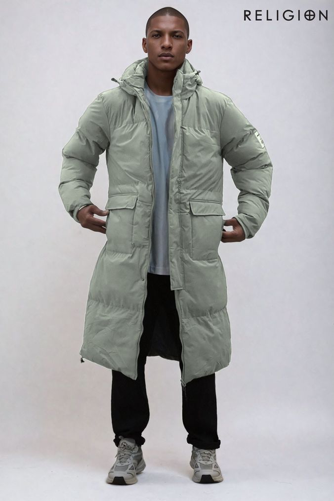 Buy Men s Long Parka Coats Online Next UK