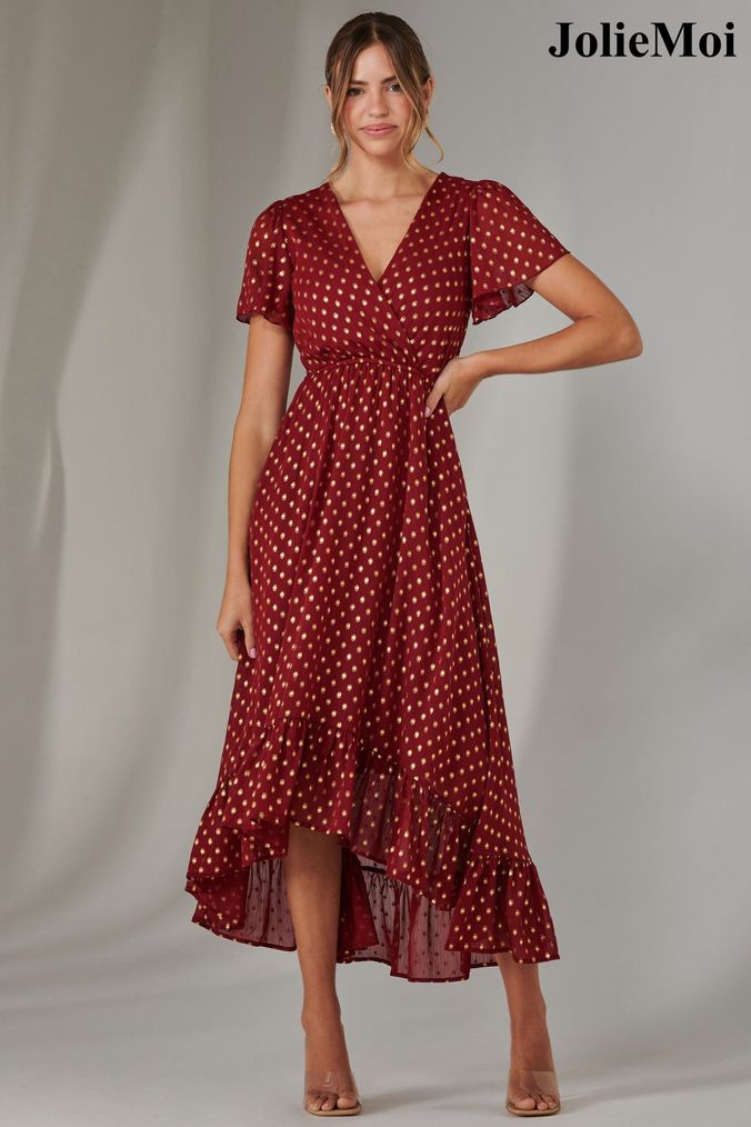Next red spotty dress outlet