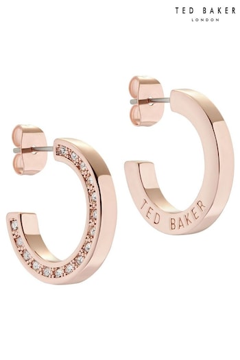 Ted Baker SENATTA: Crystal Hoop Earrings For Women (AZ0411) | £40