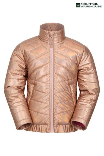 Mountain Warehouse Gold Sophie Iridescent Padded Jacket (B00150) | £40