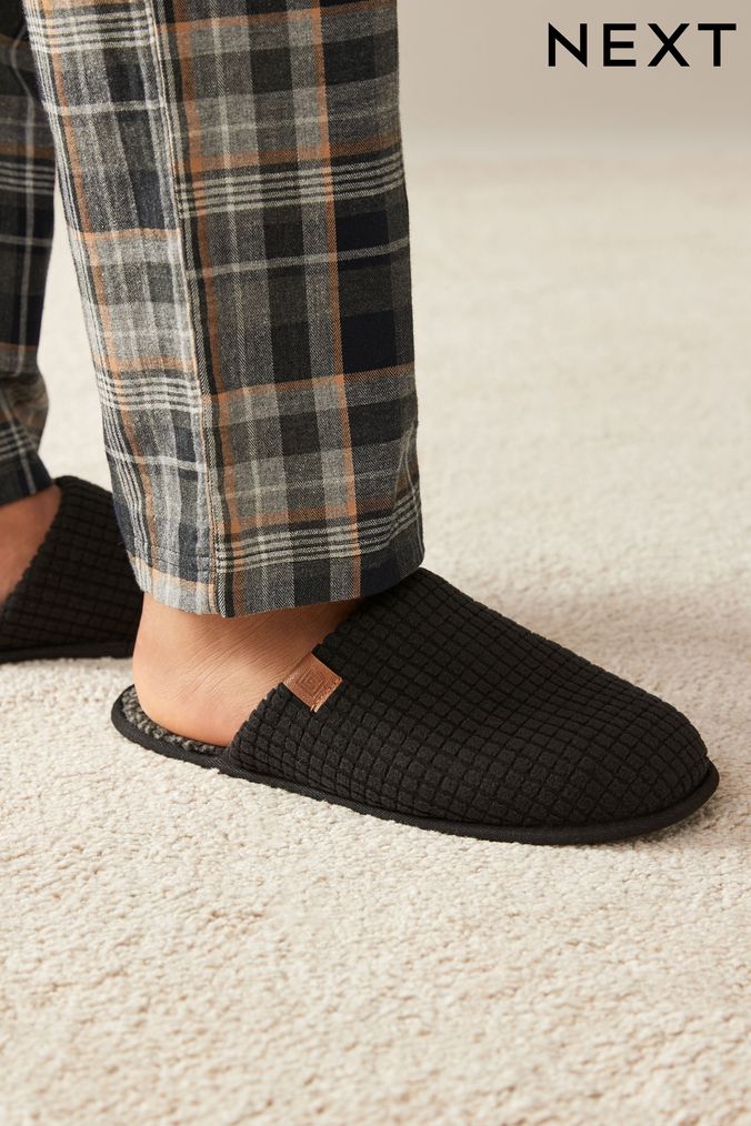 Next mens slippers cheap