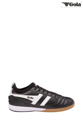 Gola Black Mens Ceptor TX Microfibre Lace-Up Football Trainers (B00791) | £60