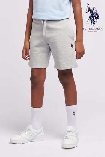 U.S. Polo Cena Assn. Boys Double Horsemen Sweat Shorts (B01661) | £30 - £36