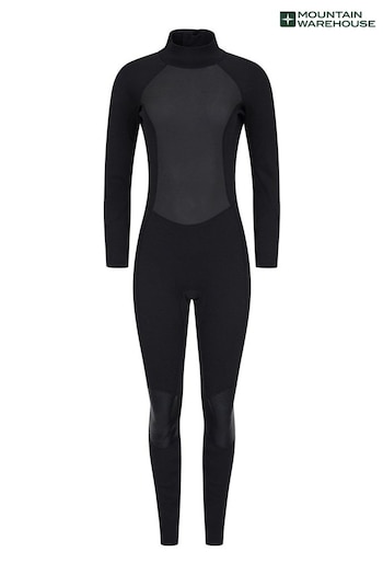 Mountain Warehouse Black Womens Full Length Neoprene Wetsuit (B01808) | £99