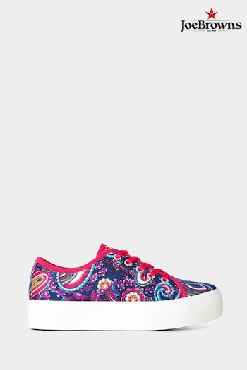 Joe Browns Multi Paisley Chunky Trainers (B02167) | £50