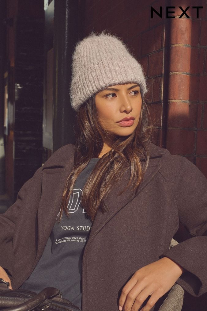 Women s Casual Hats Pom Pom Caps Next Official Site