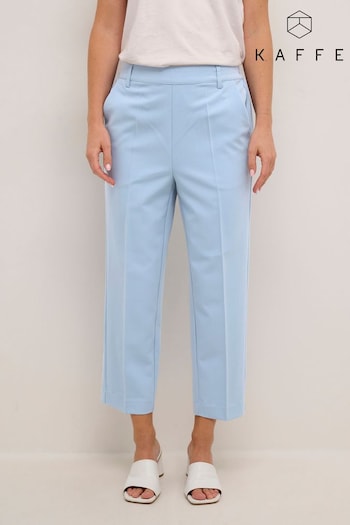 Kaffe Blue Sakura Elastic Waist Suit: Trousers (B02495) | £45