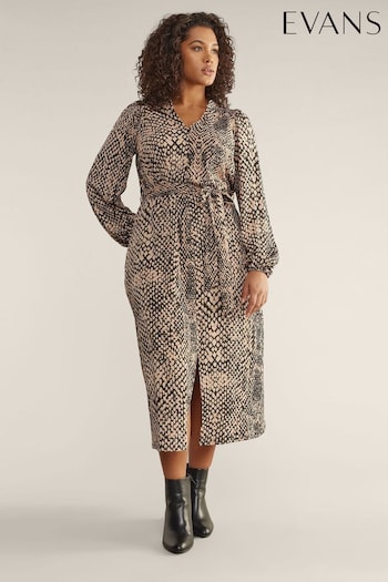Evans Jersey Midaxi Dress (B02574) | £50
