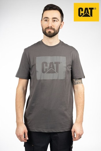 Caterpillar Grey Graphic T-Shirt (B02614) | £31