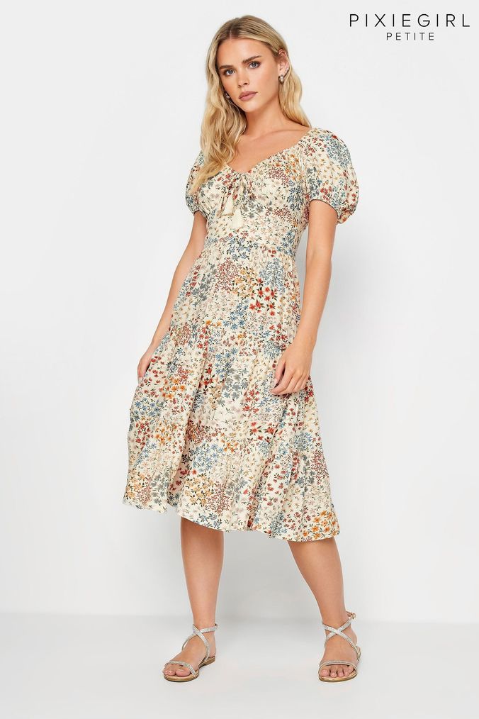 Buy Women s Natural Petite Dresses Online Next UK