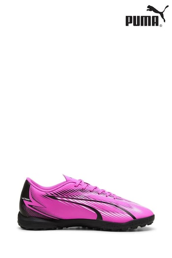 Puma Pink Ultra Play TT Unisex Football Boots Blk (B02774) | £50