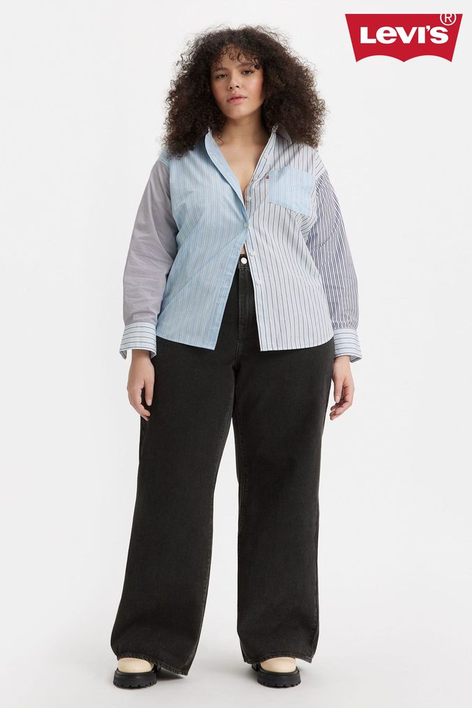 Plus size black levi jeans new arrivals